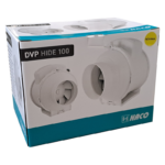 Diagonálny ventilátor potrubný DVP HIDE 125 S – Obrázok 3