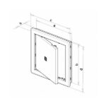 Plastové vaňové dvierka DV 15x30 B – Obrázok 5