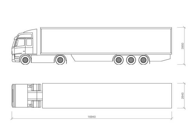 Kamion Truck orientacne