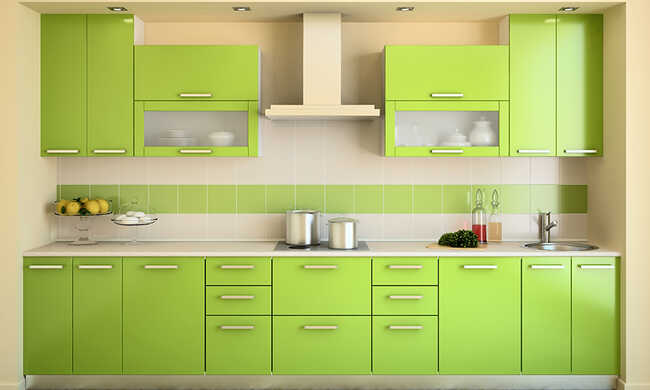 green kitchen designs